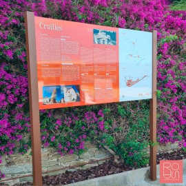 Cartellera amb Estructura d'Acer Galvanitzat